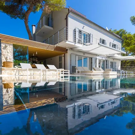 Pakleni View Villa: Seafront Splendor With Infinity Pool Hvar Town